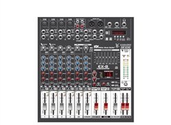 Better Music Builder EX-8 Professional DJ Karaoke 8-Channel Multi Effects Mixer