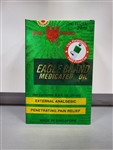 Eagle Brand Medicated Oil 0.8 Oz - 24 ml Bottle x 12 - 1 Dozen - Dau Xanh Con O