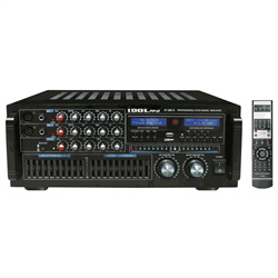 Idolpro IP-388 II 1400W Recording/Bluetooth/HDMI/10 Band LED Equalizer Professional Console Mixing Amplifier