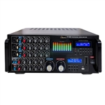 IDOLpro IP-4000 3000W Recording/Bluetooth/HDMI/ARC/ Feedback Controller Professional Console Mixing Amplifier