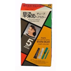 Paon Seven Eight Hair Color 5 Matt Brown  - Thuoc Nhuom Toc Mau Nau