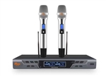 IDOLpro UHF-535 Digital Automatic Scan Vocal Support Dual Wireless Microphones