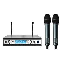Better Music Builder VM-62U Beta Dual Channel UHF Wireless Microphone System