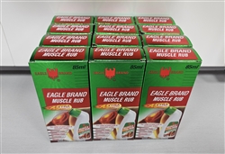 Eagle Brand Muscle Rub Extra Strength 2.87 Fl Oz - 85ml - 12 bottles - 1 dozen