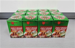 Eagle Brand Muscular Balm 0.7 oz (20 g) - Dau Cu La Con O - 12 bottles - 1 dozen