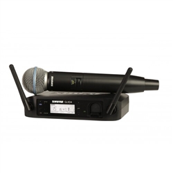 Shure GLXD24/Beta58 Rechargeable Digital Wireless Microphone System