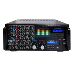 IDOLpro IP-4000 3000W Recording/Bluetooth/HDMI/ARC/ Feedback Controller Professional Console Mixing Amplifier