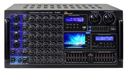 IDOLmain IP-6500 Bluetooth/HDMI/Optical/Recording/LCD Screen/10 Band Equalizer 6000W Professional Mixing Amplifier