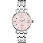 Seiko Presage Automatic Pink Dial Stainless Steel Women’s Watch SRP839