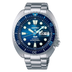 Seiko Prospex PADI Sea Turtle Special Diver's Automatic Blue Watch SRPK01