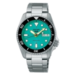 SEIKO SRPK33 Steel Case Teal Dial 38mm Automatic Watch