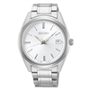 Seiko Essentials Silver Dial Stainless Steel Bracelet Men's Watch SUR307