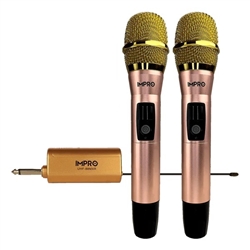 ImPro UHF-88MXR Professional Dual UHF Wireless Microphone System